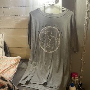 Grey "be the light" shirt
